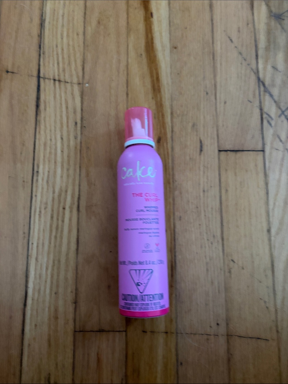 Cake Curl Whip Volumizing Mousse - Pink